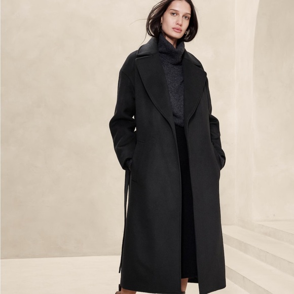 tie waist coat banana republic